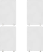 4PCS Desk Dividers Office Partitions, Privacy Desk Panel Protective, Acrylic - Image 3