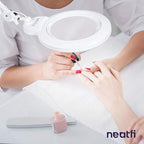 Neatfi XL Bifocal LED Magnifying Lamp, 7-Inch Acrylic Lens, 5D/20D Magnification - Image 7