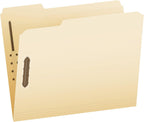 Pendaflex Fastener File Folders,2 Fasteners,Pockets with Prongs,File Organizers for School,Home and Office,Letter Size,Manila,1/3 Cut Tabs,in Left,Right,Center Positions,50 Per Box (FM213),(Pack of 5)