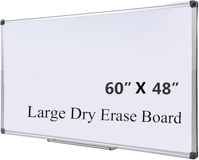 60 x 48 Inch Magnetic Whiteboard by DexBoard