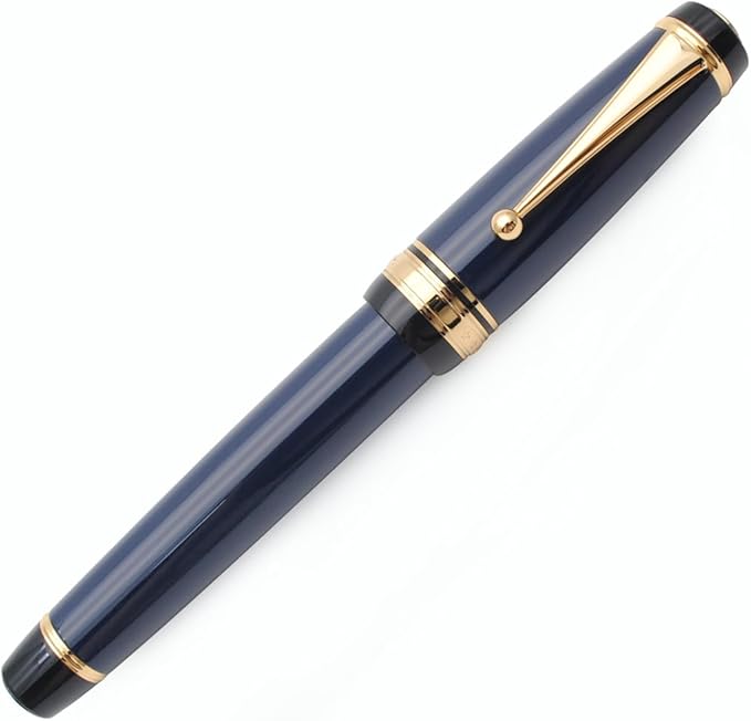 xixixiaozhu Metal Big Fountain Pen Set Medium Nib 0.7mm, Includes Ink Refill by xixixiaozhu