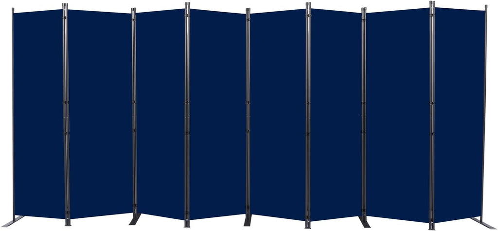 CHOSENM Room Divider, 8 Panel Folding Privacy Screens