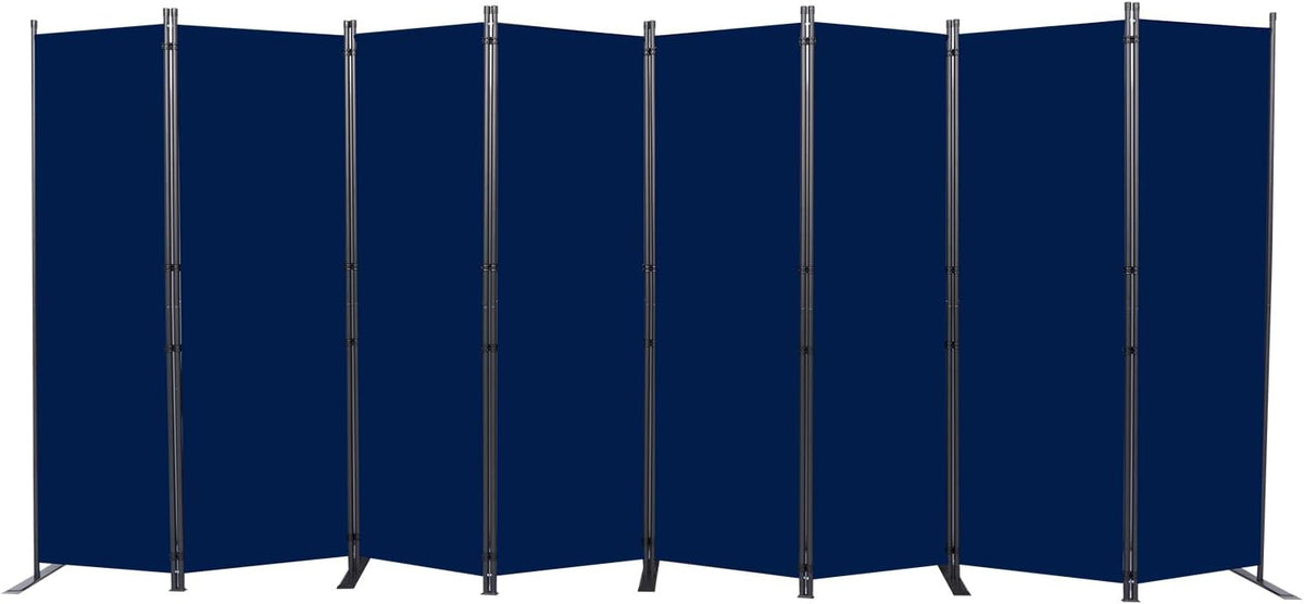 CHOSENM Room Divider, 8 Panel Folding Privacy Screens