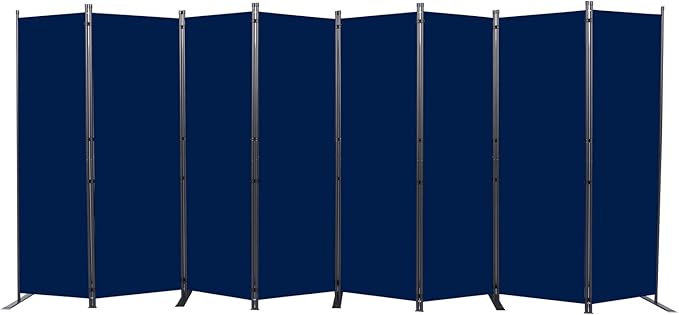 CHOSENM Room Divider, 8 Panel Folding Privacy Screens by CHOSENM