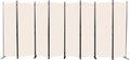 CHOSENM Room Divider, 8 Panel Folding Privacy Screens by CHOSENM