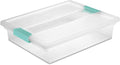 Sterilite Clip Box, Stackable Small Storage Bin by Sterilite
