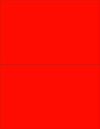 NextDayLabels - 8-1/2 x 11 Neon Color High Light Fluorescent Labels