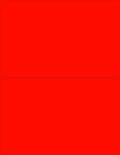 NextDayLabels - 8-1/2 x 11 Neon Color High Light Fluorescent Labels by NextDayLabels
