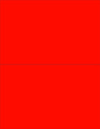 NextDayLabels - 8-1/2 x 11 Neon Color High Light Fluorescent Labels by NextDayLabels