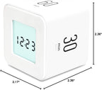 mooas Multi Clock Time Cube Timer, Alarm & Backlight Desk Productivity - Image 10