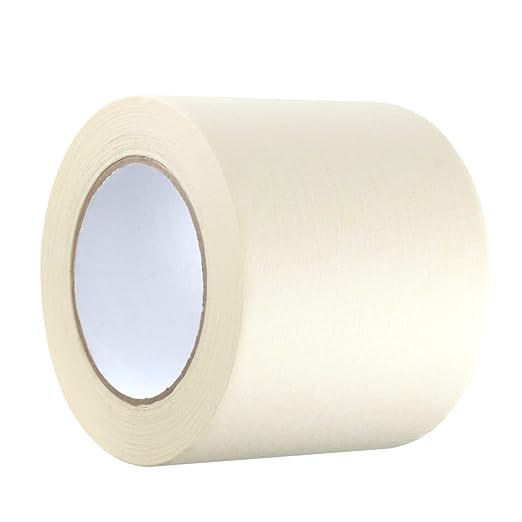 GTSE Wide Masking Tape, 4 inches x 55 Yards, 1 Roll by GTSE