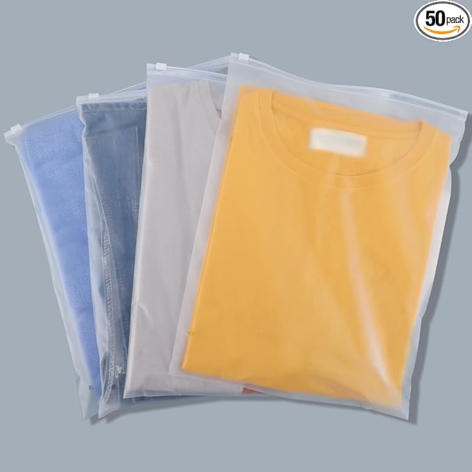 Svaldo Clothes Packaging Bags for Shipping, Thick Plastic Apparel Bag 3 Mil by Svaldo