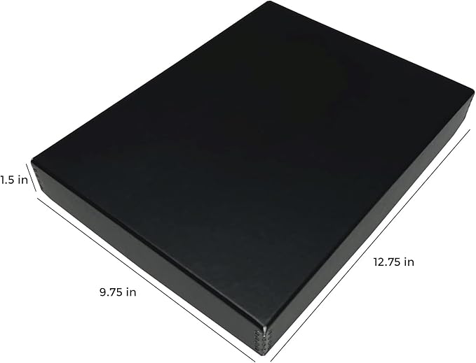 Lineco Museum Archival Storage Box, 9.75x12.75x1.5 in. Drop Front Design. - Image 2