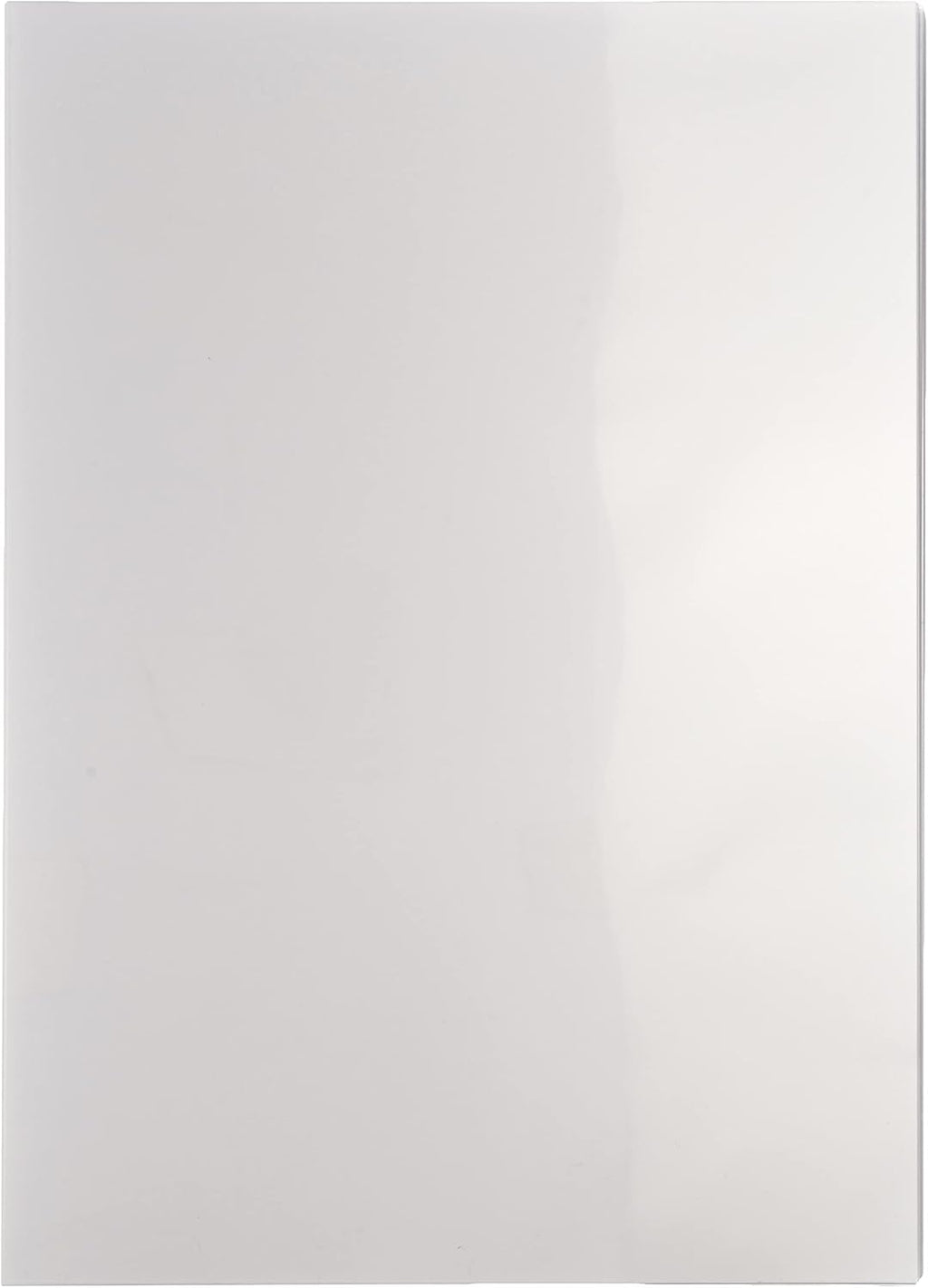 Fellowes A4 Binding Covers, PVC 200 Micron, Clear, Pack of 100