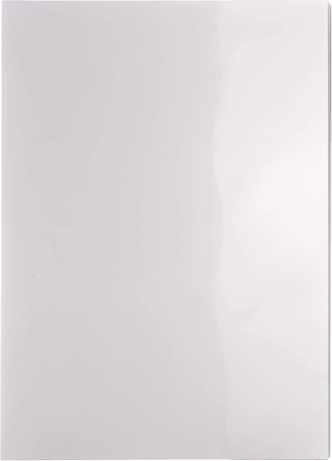 Fellowes A4 Binding Covers, PVC 200 Micron, Clear, Pack of 100