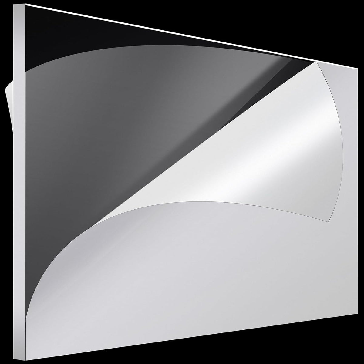 Roowest 1 Pcs 24 x 36 Inch, 1/2 Inch Thick Clear Acrylic Sheets Transparent