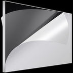Roowest 1 Pcs 24 x 36 Inch, 1/2 Inch Thick Clear Acrylic Sheets Transparent by Roowest