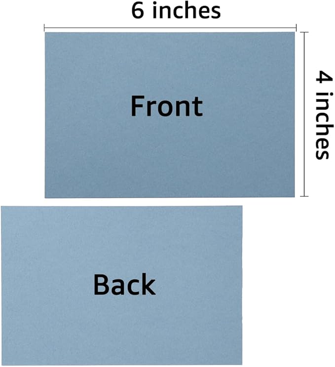 50 Sheets Blank Cardstock Paper 250 GSM Thick Heavy Cards Stock - Image 2