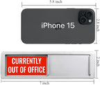 Currently In/Out of Office Magnetic Door Sign - Image 2
