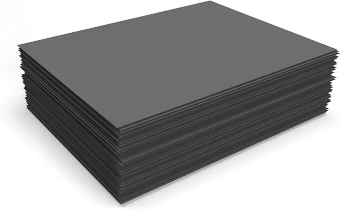 LUXPaper 8.5" x 11" Cardstock | Letter Size | Sterling Gray Linen | 100lb. - Image 4