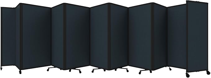 Versare Room Divider 360 Portable Wall Partition | Folding Panels | Large by VERSARE