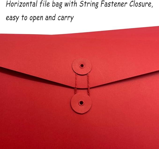 10pcs A4 Kraft Paper Envelopes Portfolio Foolscap File Folders Document Folder - Image 3