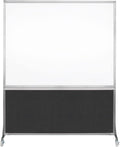 DivideWrite Mobile Whiteboard | Double Sided Dry Erase Board | Portable Office by VERSARE