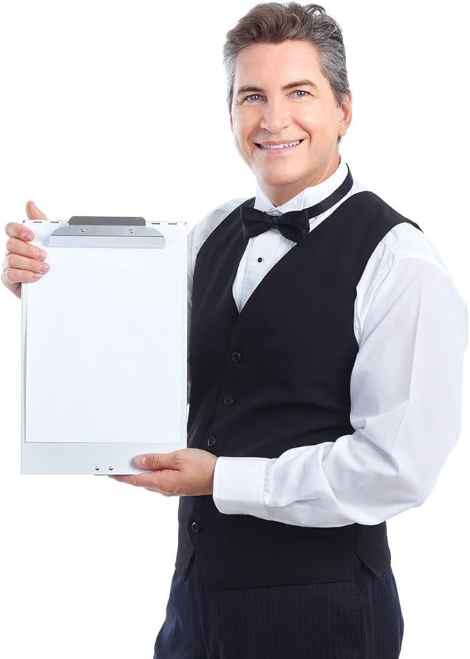 ZCZN Recycled Aluminum Storage Clipboard, Clipboard Box, Form Holder, Suitable - Image 7
