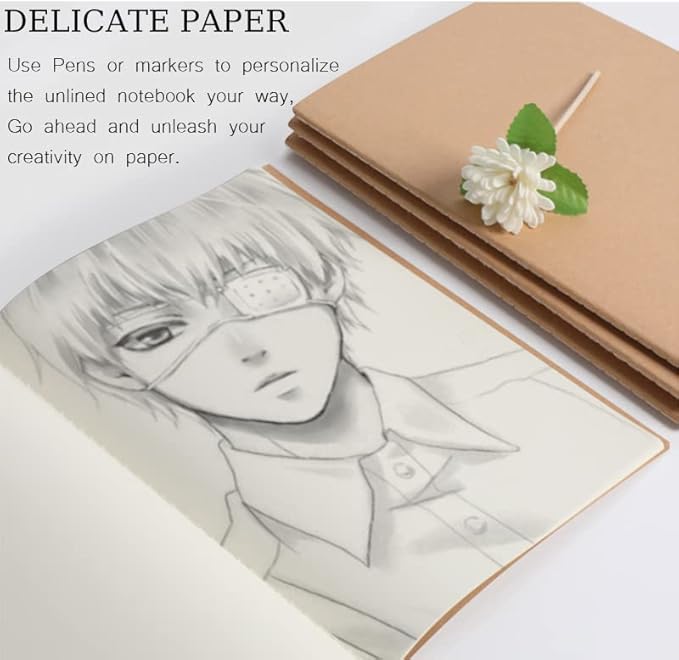 30 Pack A5 Blank Journal Notebook - Image 4
