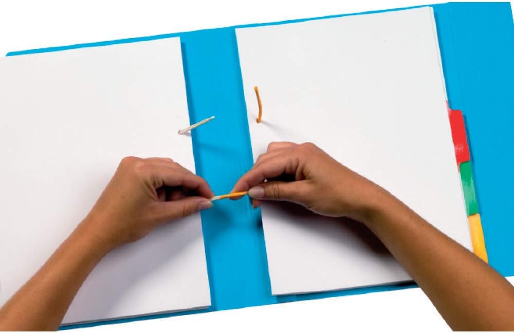 Secolor Cardboard Combi File/Jalema Clipfile - Buff