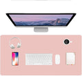 PU Leather Desk Pad Protector Gaming Mouse Pad Non Slip Desk Mat by Unknown