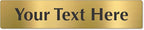 SmartSign Custom Brass Sign by SmartSign