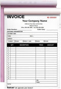 Custom Carbonless Sales Invoice Form Books by Unknown