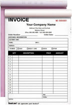 Custom Carbonless Sales Invoice Form Books by Unknown