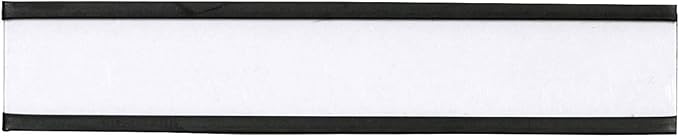 SmartSign Pack of 25 Magnetic 'C' Channel Label Holders | 0.5" x 3" - Image 3