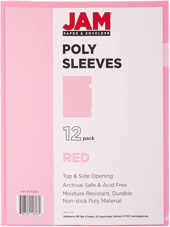 JAM PAPER Plastic Sleeves - Image 4