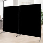 Room Divider 2 Panel Large Privacy Screens, Tall 6FT Partition Room Dividers by HOMSCREENER