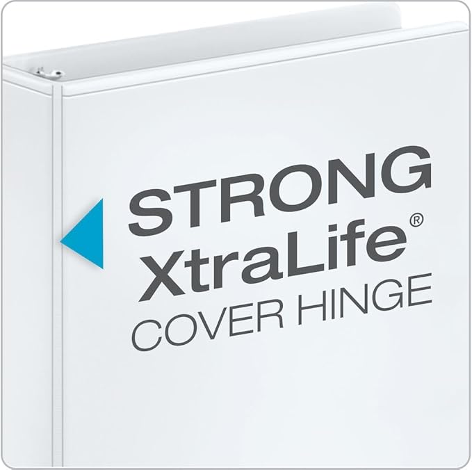 Cardinal 1.5 Inch 3 Ring Binder, Round Ring, 4 Pack, Holds 350 Sheets - Image 2