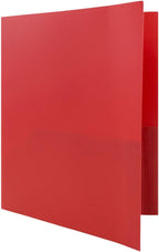 JAM PAPER Plastic Color POP Folders - Image 4