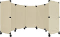 Versare MP10S Portable Folding Wall Partition | Economical 5 Panel Design | by VERSARE