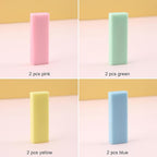 BetterJonny Sliding Retractable Eraser, 4 Color Push Pull Erasers and 8 Refills - Image 7