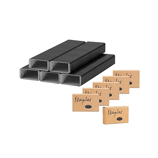 NatSumeBasics 6000 Black Staples Colored Staples by NatSumeBasics