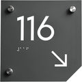 Bsign Office Door Numbers by Bsign