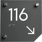 Bsign Office Door Numbers by Bsign