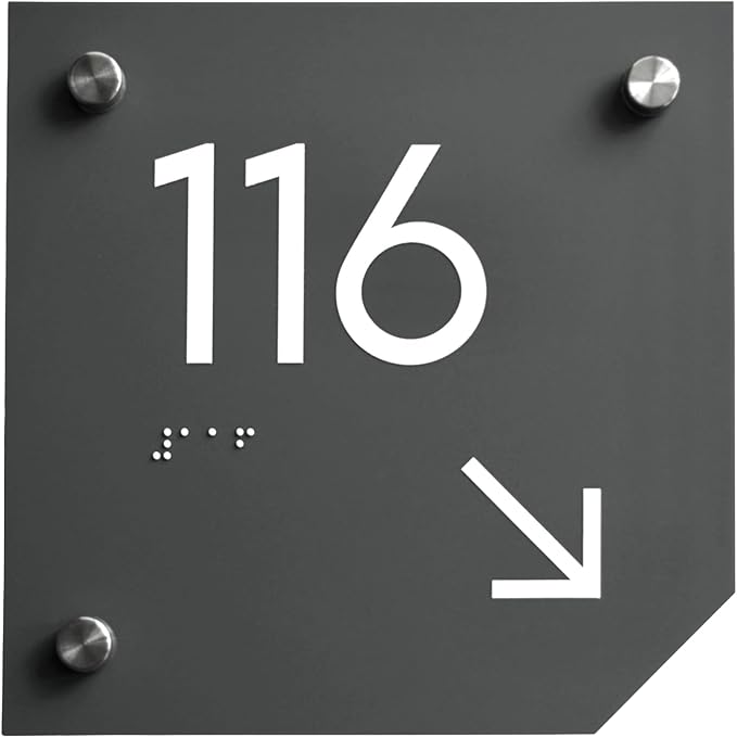 Bsign Office Door Numbers by Bsign