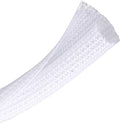 CrocSee 10ft - 1.25 inch Braided Cable Management Sleeve Cord Protector - by CrocSee