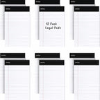 Emraw White Jr. Perforated Edge Legal Ruled Universal 50 Sheets Letter Writing by ENDAY