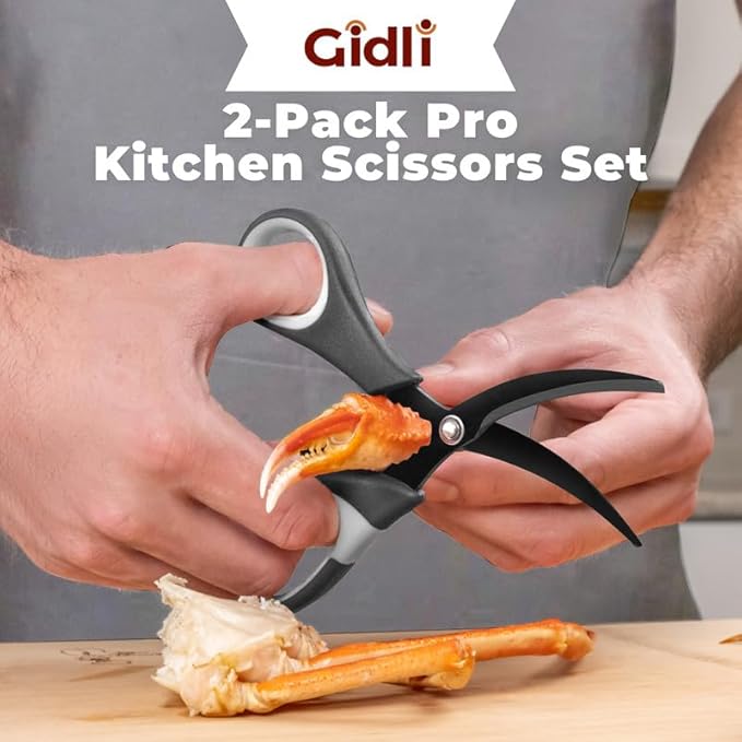 Titanium Coated Kitchen Shears by Gidli - Image 3