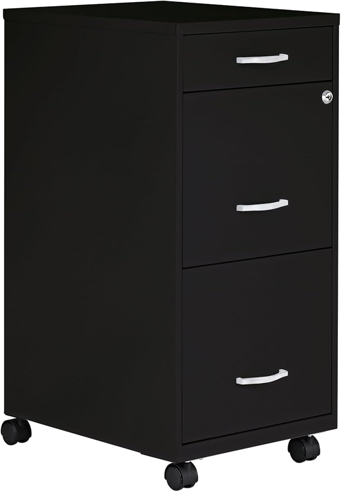Lorell LYS SOHO Box/File/File 3-Drawer Mobile File Cabinet by Lorell