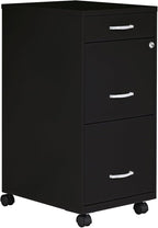 Lorell LYS SOHO Box/File/File 3-Drawer Mobile File Cabinet by Lorell